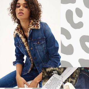 Sanctuary Brand - Kylie Jean jacket with fux fur